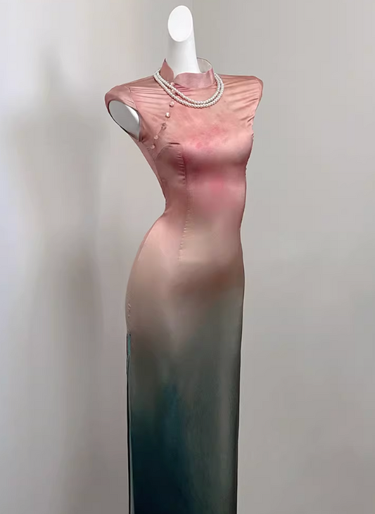 Qipao chic ETE AVEC LAC