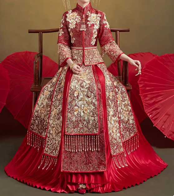 Robe mariage traditionnel chinoise - Xiu He