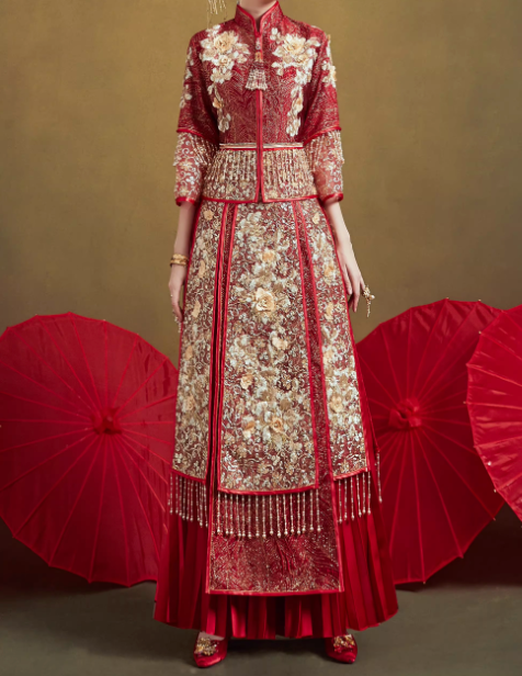 Robe mariage traditionnel chinoise - Xiu He