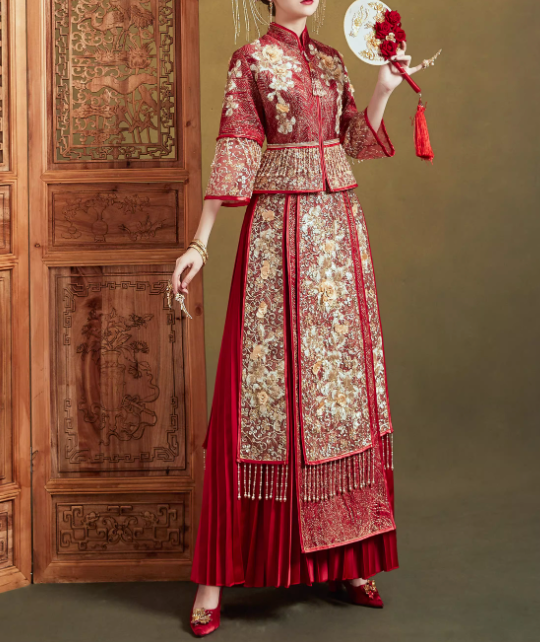 Robe mariage traditionnel chinoise - Xiu He