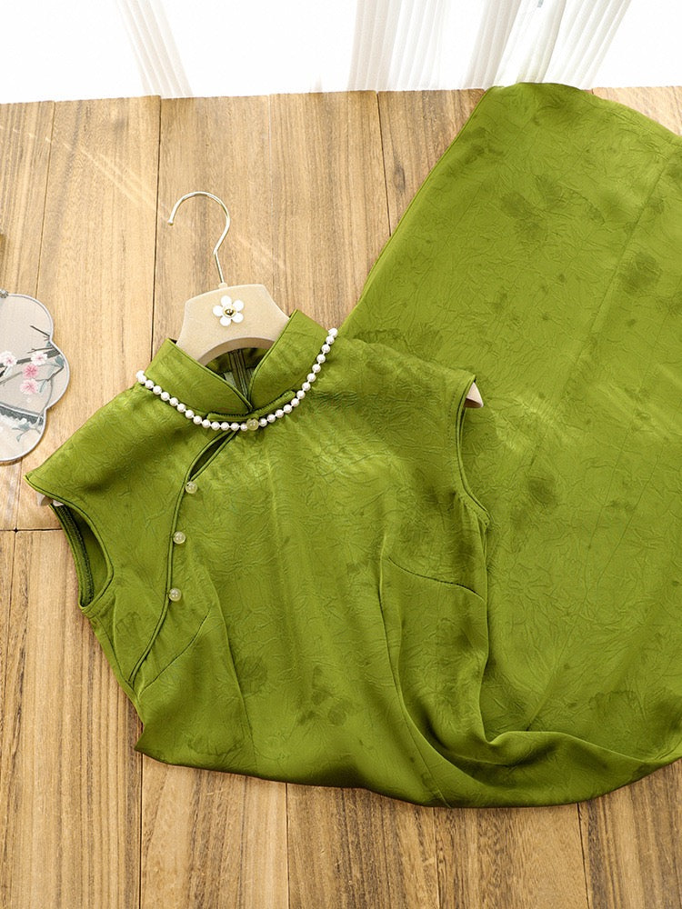 Qipao olive