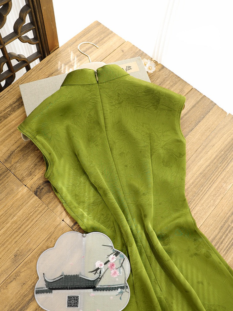 Qipao olive