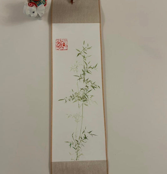 Bambou en petite taille - Rouleau chinois - kakemono